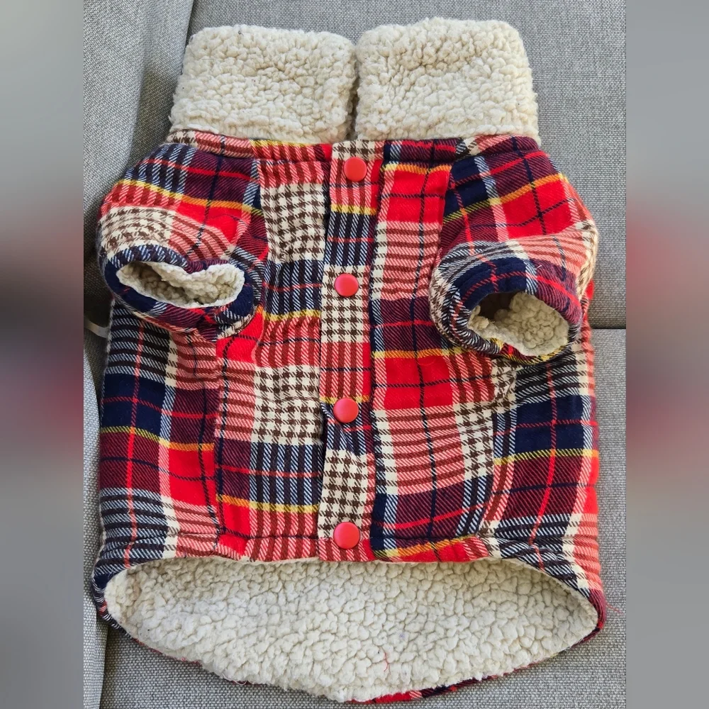 Aerie Offline Plaid Dog Sweater